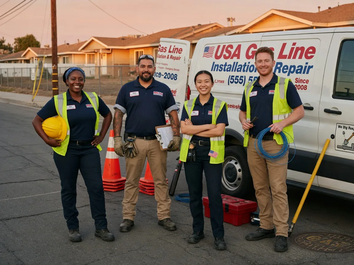 Gas Line Installation company in Waterford, MS